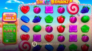 Golden Eye mobil Sweet Bonanza