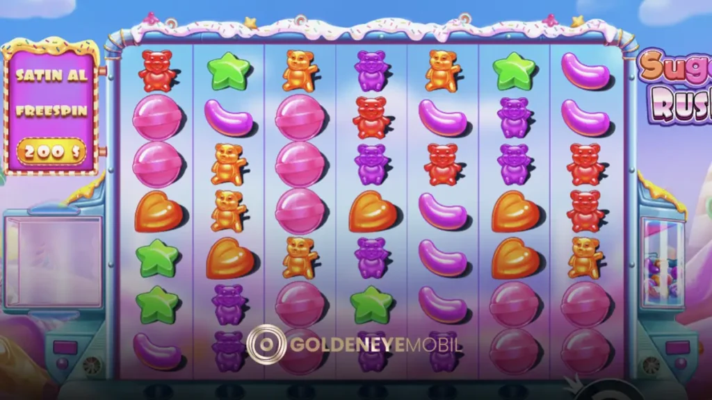 Golden Eye mobil sugar rush