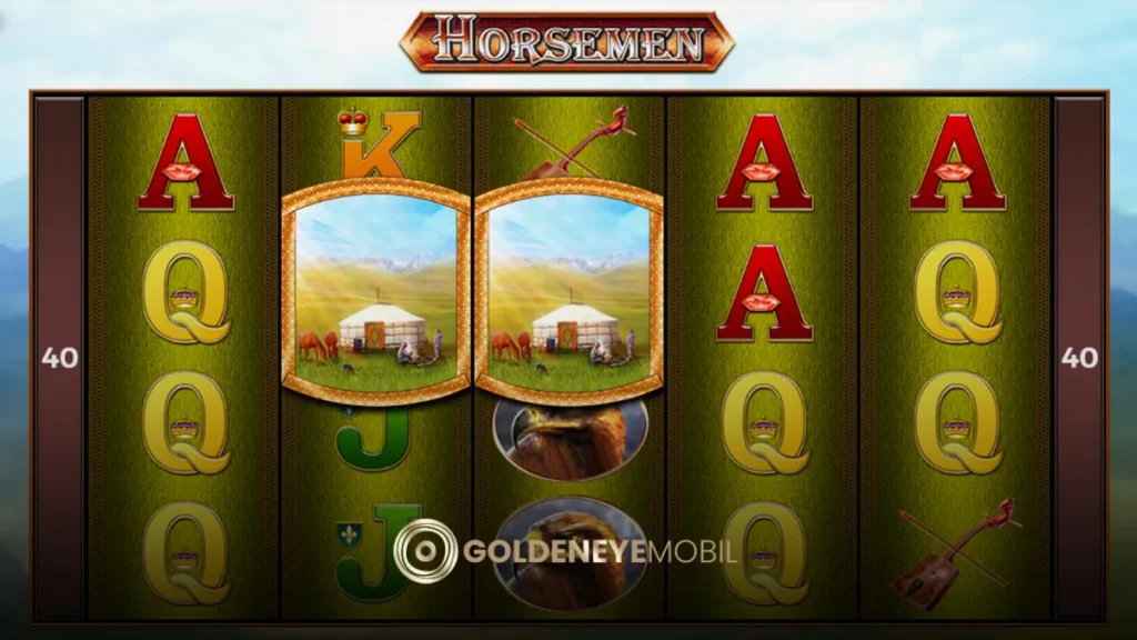 Golden Eye Mobil Horsemen oyunu