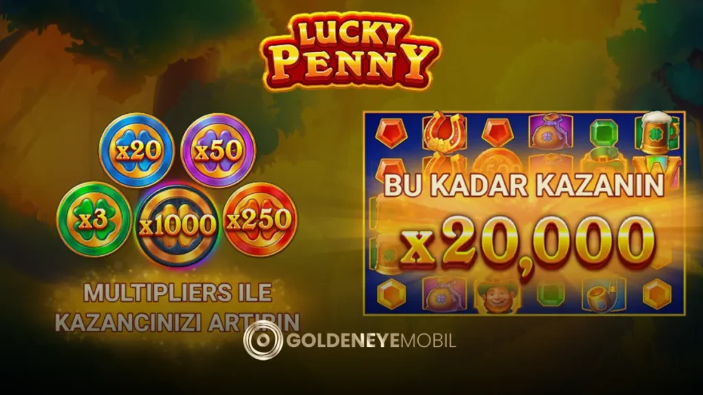 Golden Eye Mobil Lucky Penny oyunu