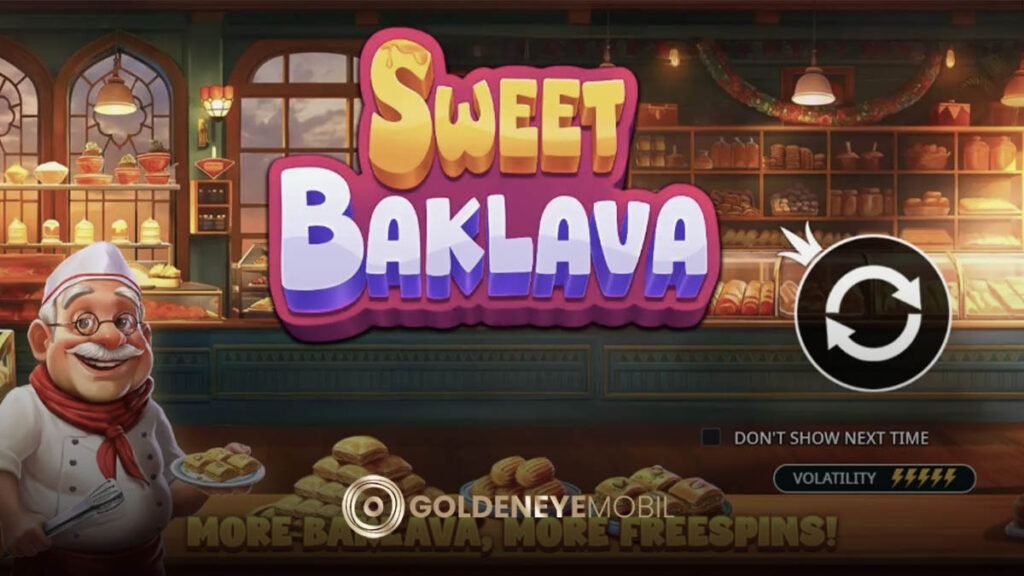Golden Eye Mobil Sweet Baklava Oyunu