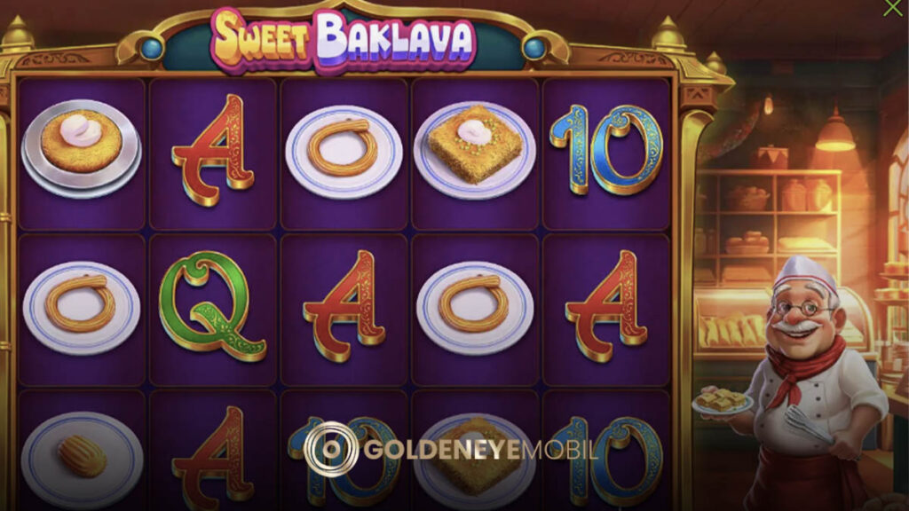 Golden Eye Mobil Sweet Baklava Oyunu